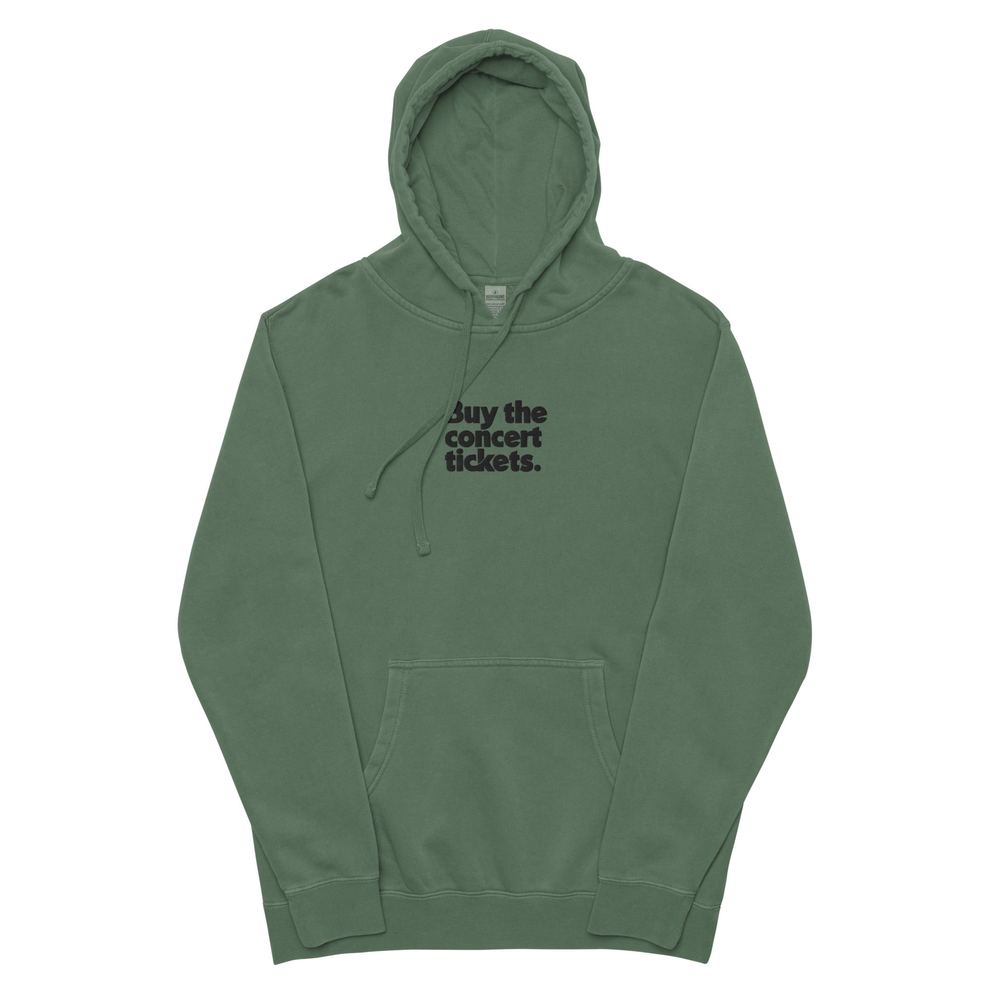 Concert Tickets - Embroidered Hoodie