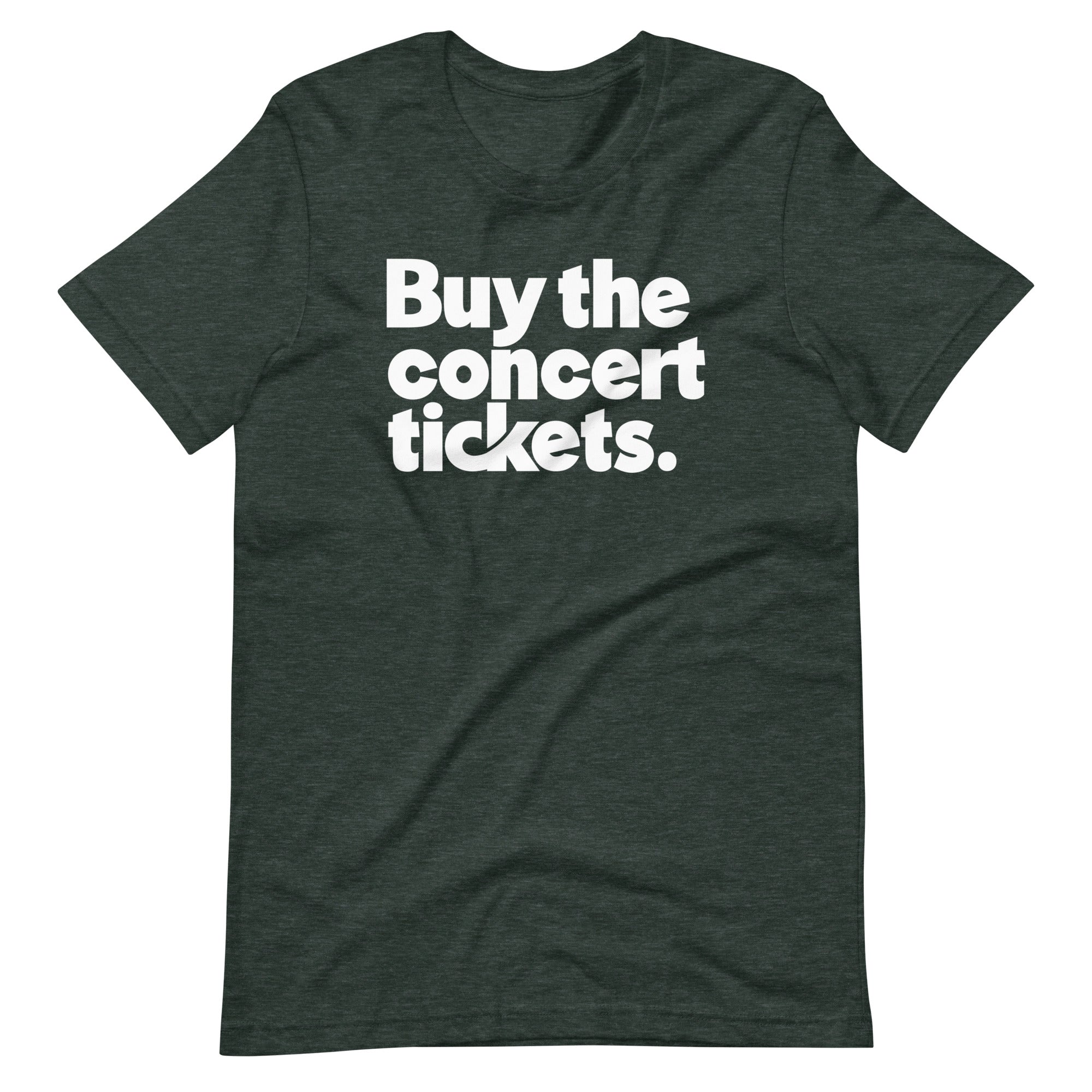 Concert Tickets T-Shirt