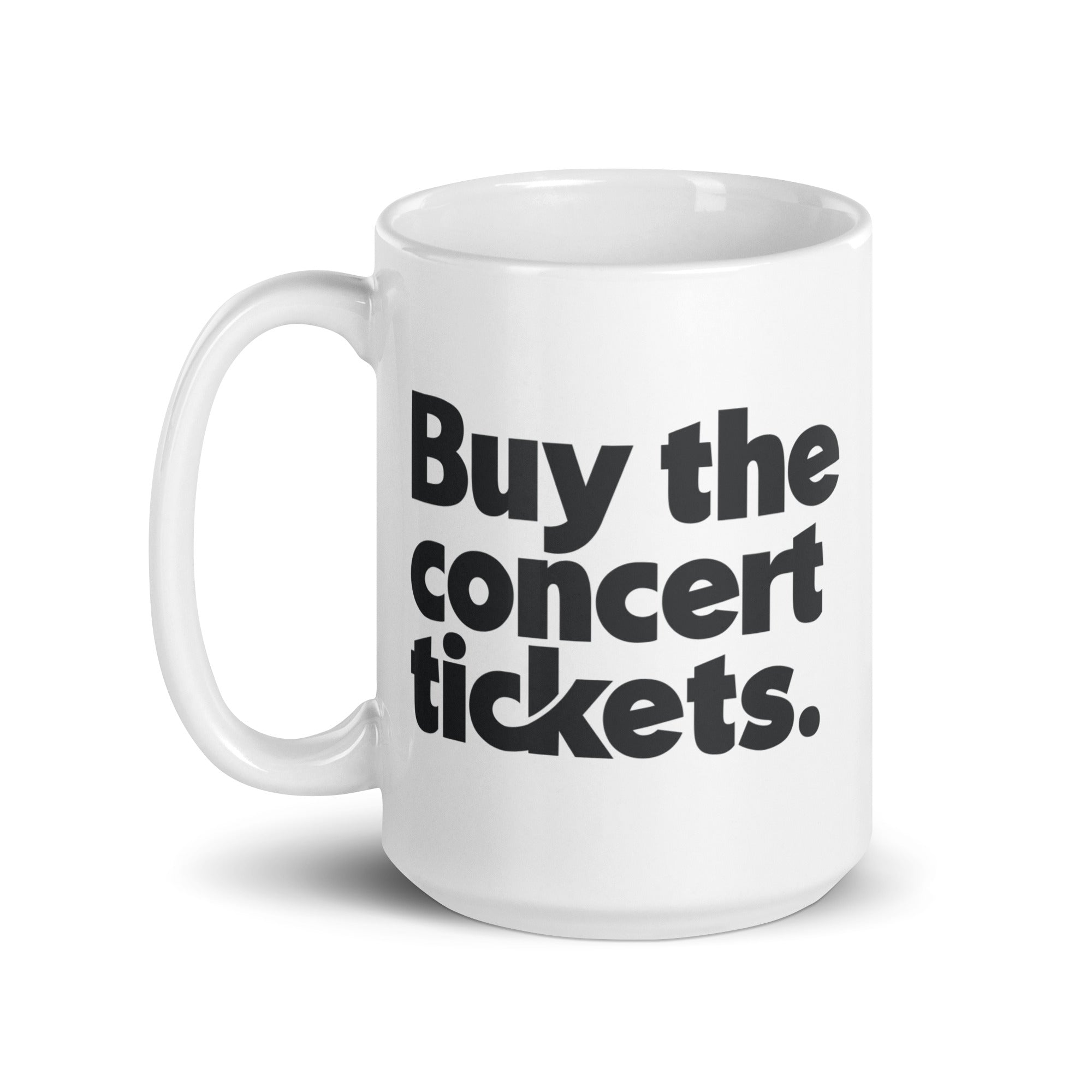 Concert Tickets - Mug