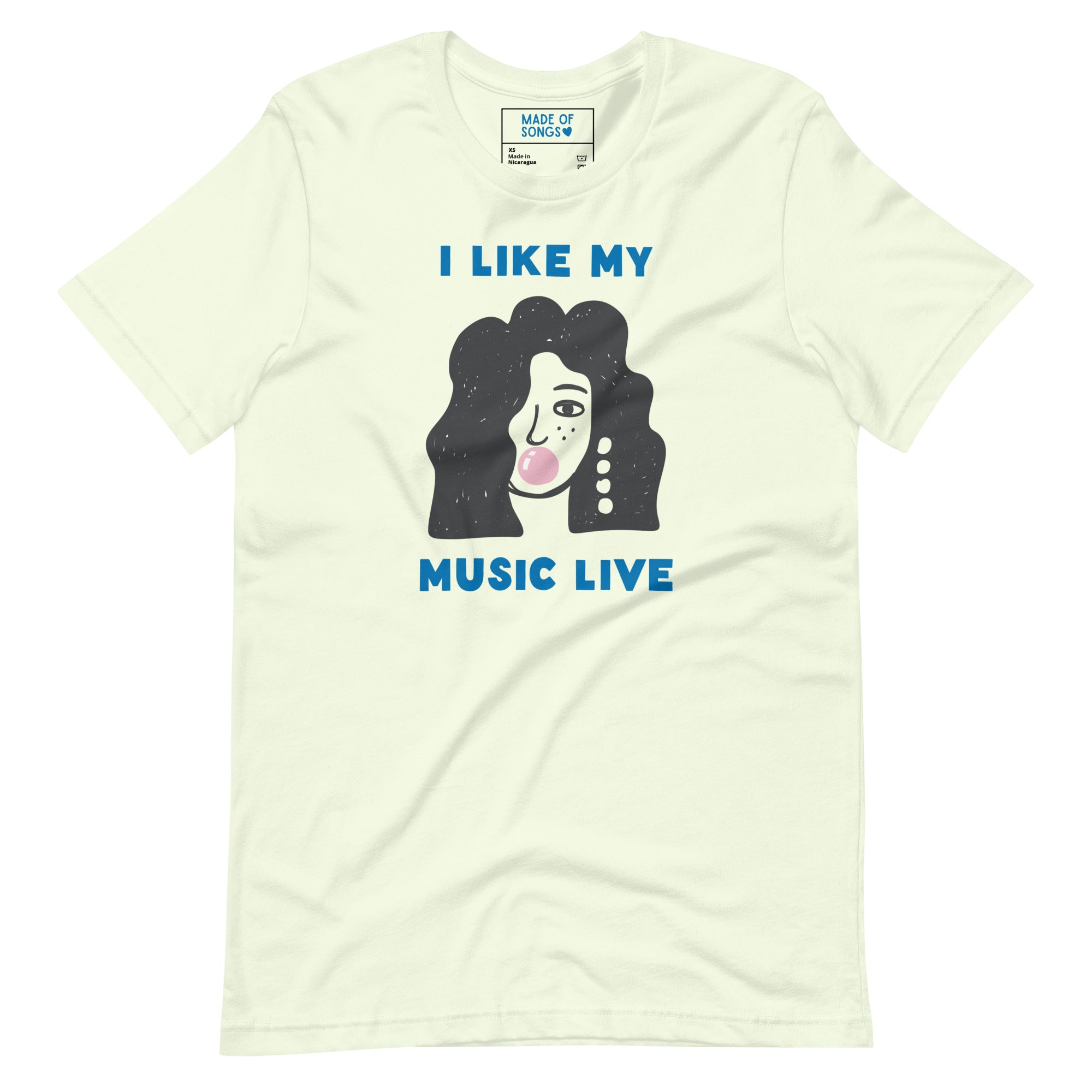 I Like My Music Live - T-Shirt