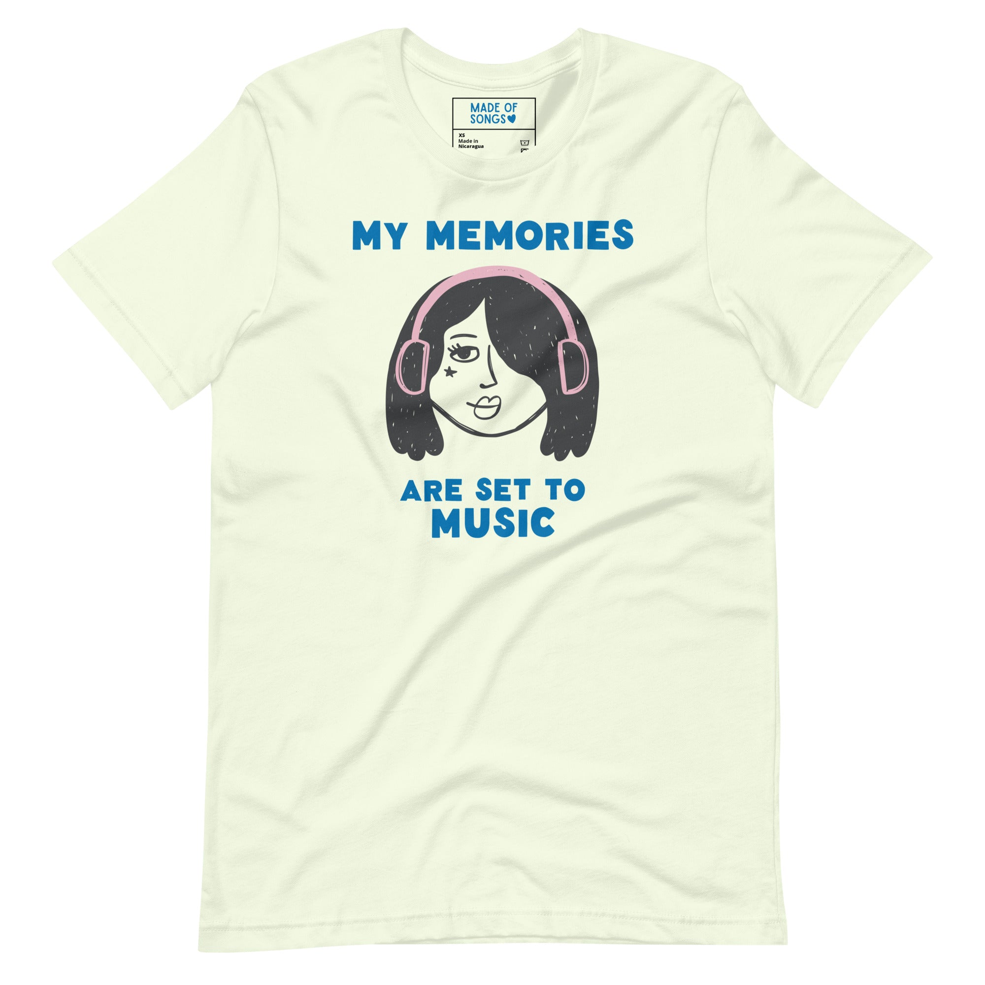 My Memories Are Set To Music - T-Shirt