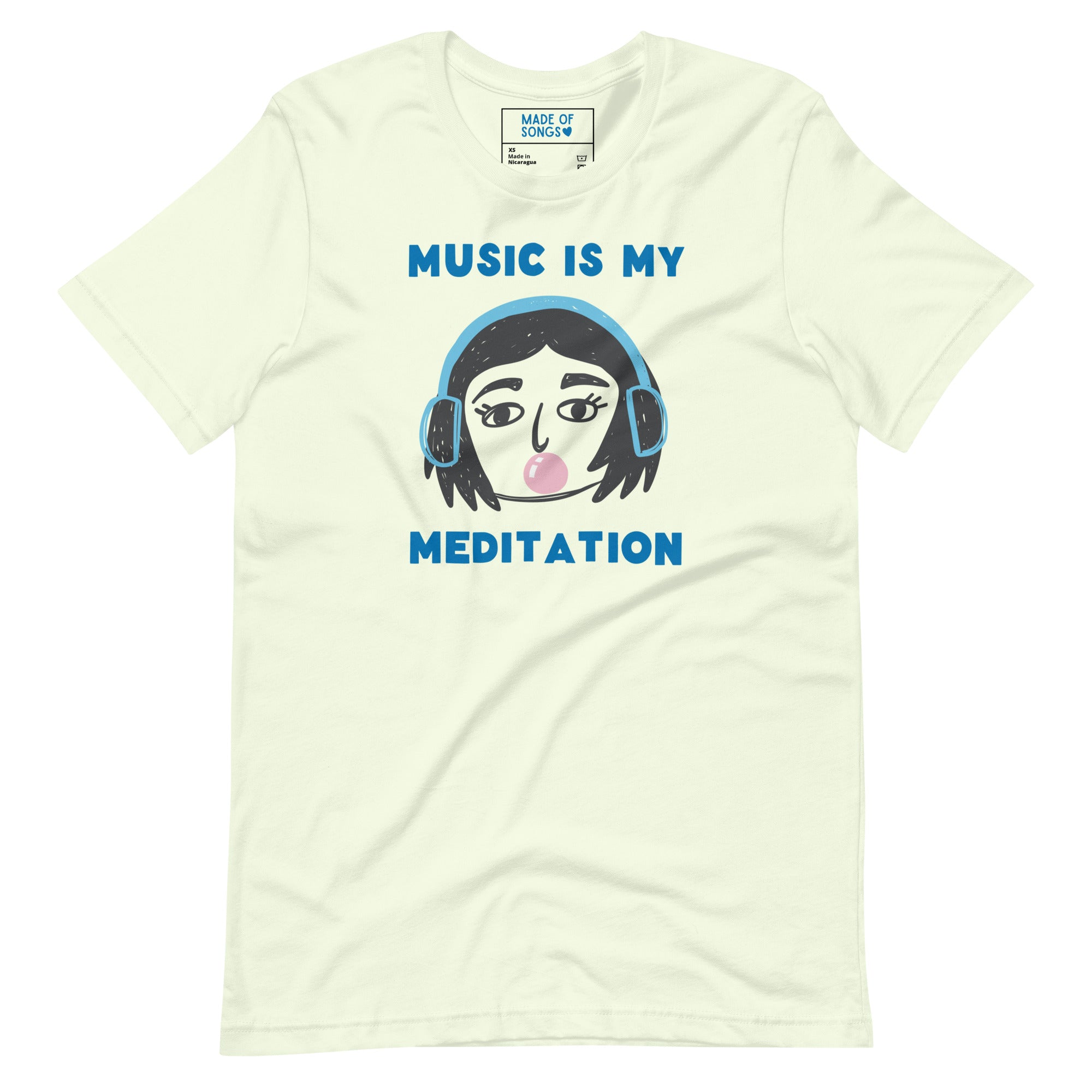 Music Is My Meditation - T-Shirt