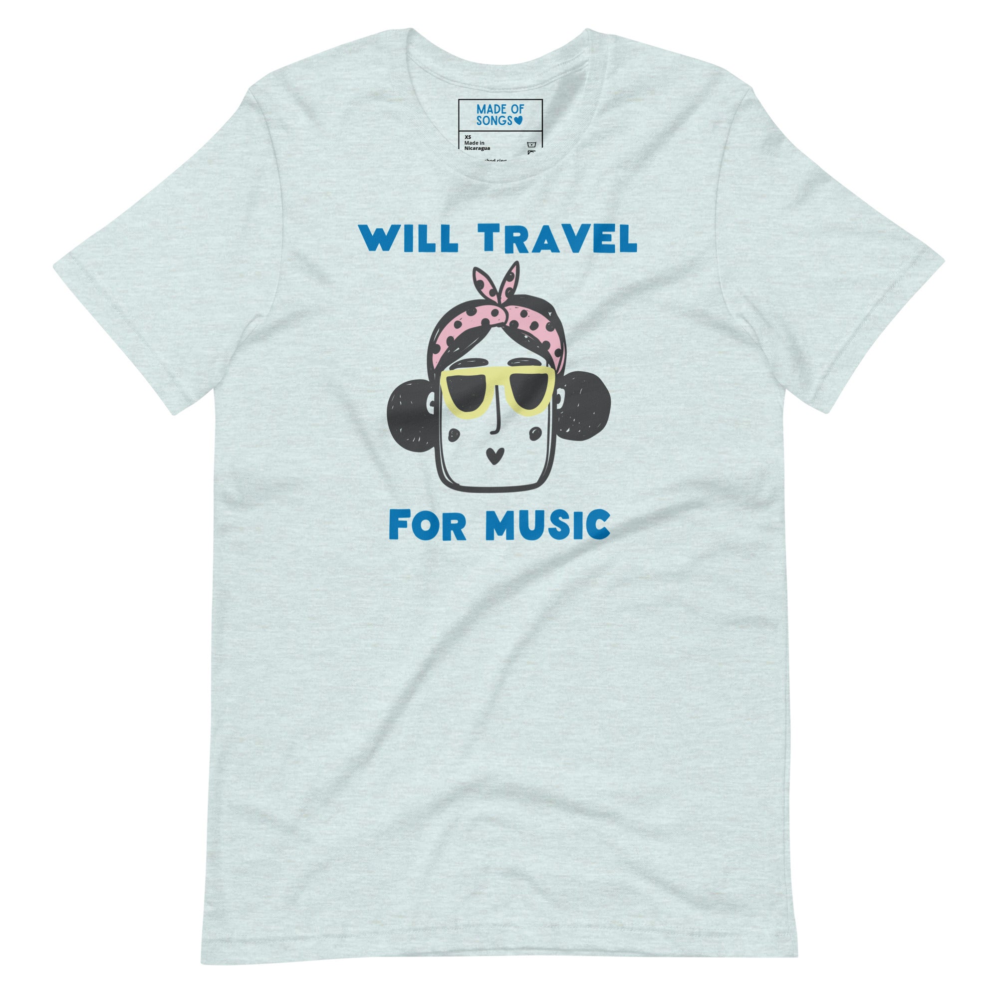 Will Travel For Music - T-Shirt