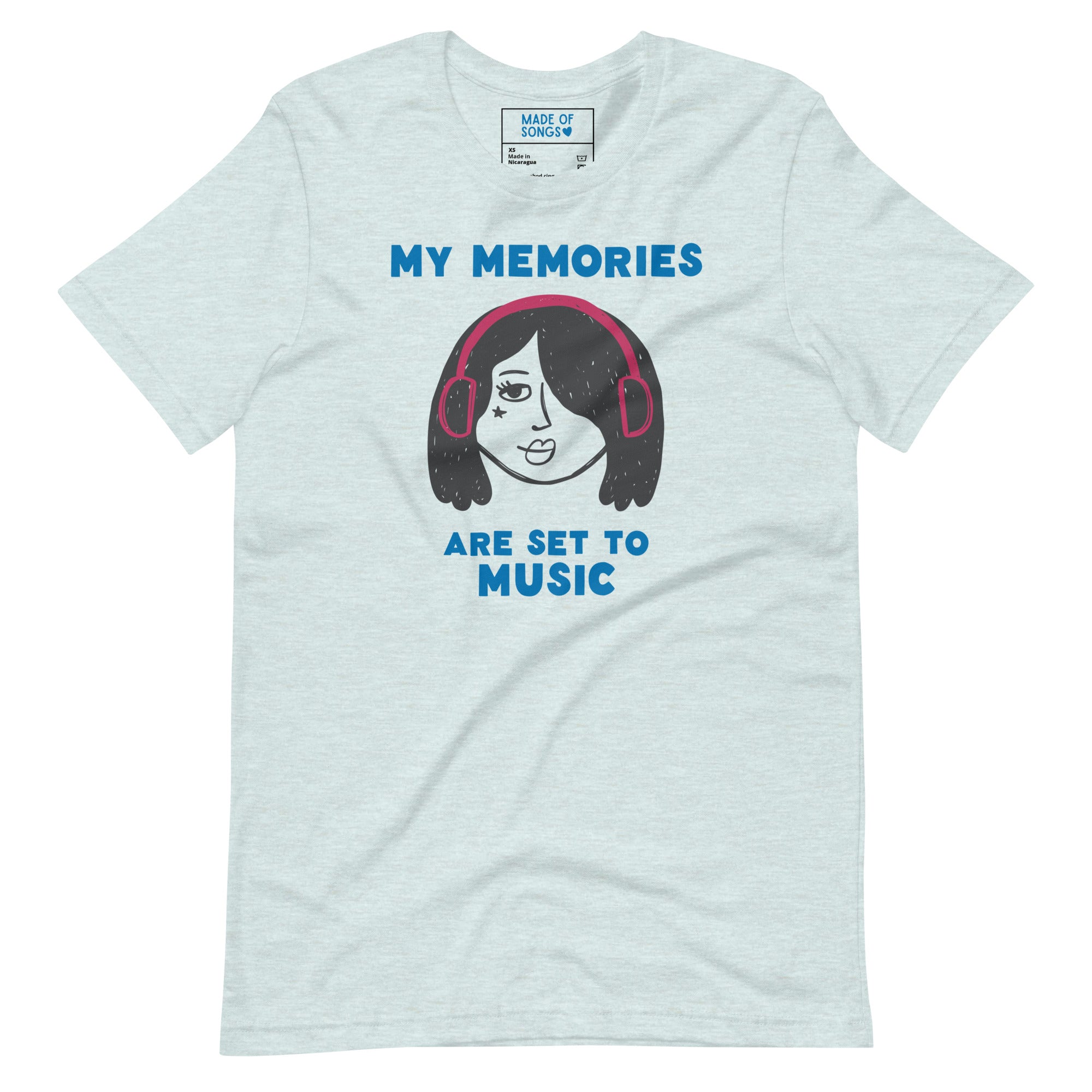 My Memories Are Set To Music - T-Shirt