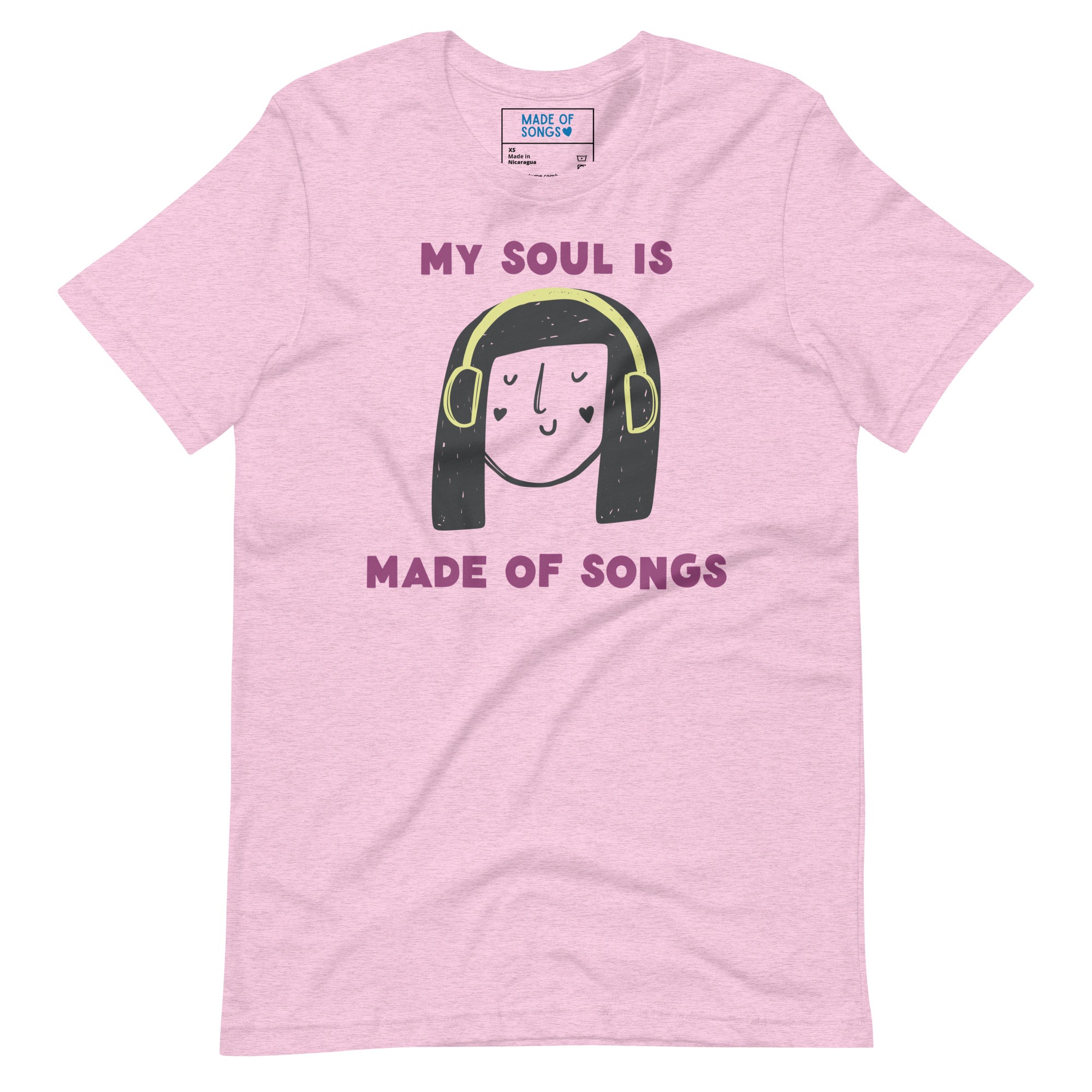 My Soul Is Made Of Songs - T-Shirt
